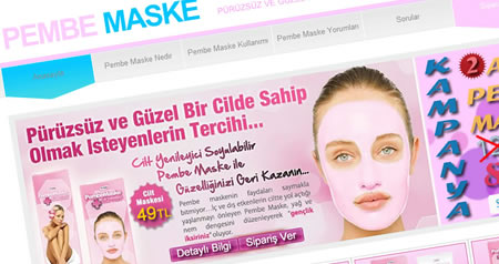 Pembe Maske